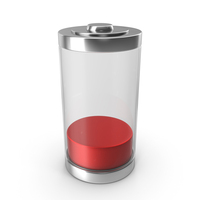 Vertical Low Battery Symbol PNG & PSD Images