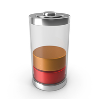 Vertical Medium Battery Symbol PNG & PSD Images