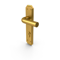 Door Handle Gold PNG & PSD Images
