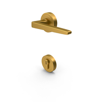 Door Handle Gold PNG & PSD Images