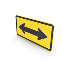 Brazilian Sign Two Way Traffic Flow PNG & PSD Images