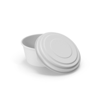 Monochrome Food Cup Opened PNG & PSD Images