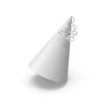 Monochrome Party Hat PNG & PSD Images
