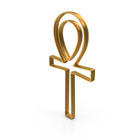 Ancient Egyptian Tomb Eternal Key Outline Icon PNG & PSD Images