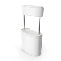 Promotional Counter Display Stand PNG & PSD Images
