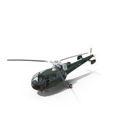 Aerospatiale Alouette III PNG & PSD Images