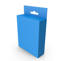 Packaging Box Blue PNG & PSD Images