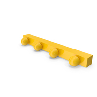Wall Hanger Yellow PNG & PSD Images