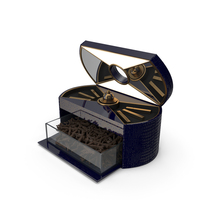 Bakhoor Burner Box Opened PNG & PSD Images