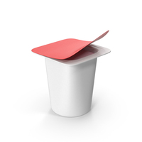Red Yogurt Plastic Cup PNG & PSD Images