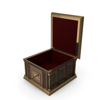 Vintage Box Opened PNG & PSD Images