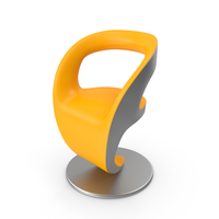 Chair Yellow Metal PNG & PSD Images