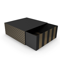 Gift Box Arabesque Opened PNG & PSD Images