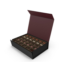 Chocolate Box Opened PNG & PSD Images