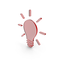 LIGHT BULB ICON GLASS PNG & PSD Images