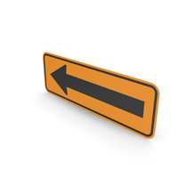 Colombian Sign Warning Sign Go Left PNG & PSD Images