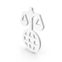 Globe Balance Icon PNG & PSD Images