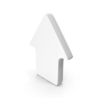 Small Up Directional Arrow Symbol PNG & PSD Images