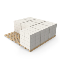 Boxes on Shipping Pallets PNG & PSD Images