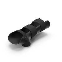 Black Hand Orthosis PNG & PSD Images