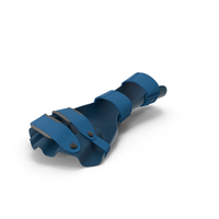 Blue Hand Orthosis With Fingers PNG & PSD Images