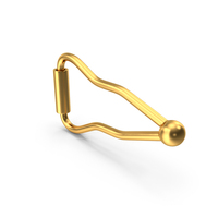Clasp Figure Eight Safety Gold PNG & PSD Images