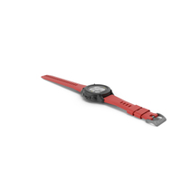 Dive Smartwatch Red Band PNG & PSD Images