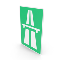 Danish Sign Motorway PNG & PSD Images