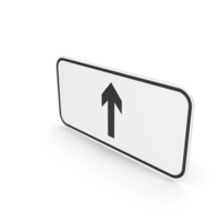 Chinese Sign One Way Straight PNG & PSD Images