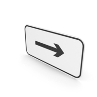 Chinese Sign One Way Right PNG & PSD Images