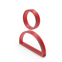 USER ICON OUTLINE GLASS PNG & PSD Images
