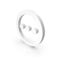 Pending Action Symbol White PNG & PSD Images