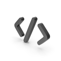 Black Code Symbol PNG & PSD Images