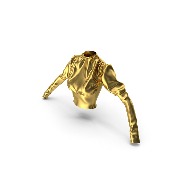 Blouse Gold PNG & PSD Images