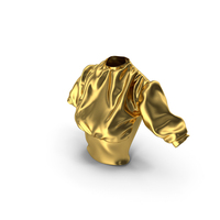 Blouse Gold PNG & PSD Images