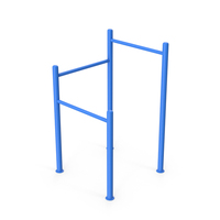 Blue Playground Horizontal Bars PNG & PSD Images