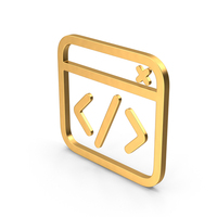 Metal Code Window Symbol PNG & PSD Images