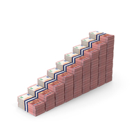 10 Euro Long Stepped Stacks PNG & PSD Images