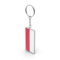 Poland Keychain Flag PNG & PSD Images