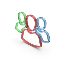 Glass Group Outline Symbol PNG & PSD Images