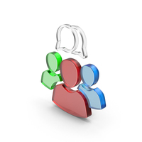 Glass Group Speech Bubble Symbol PNG & PSD Images