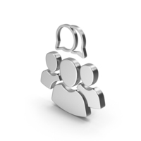 Metal Group Speech Bubble Symbol PNG & PSD Images