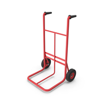 Red Hand Truck PNG & PSD Images