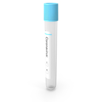 Empty Covid19 Test Vial PNG & PSD Images