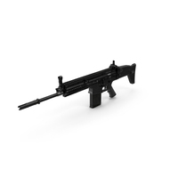 Scar H Assault Rifle PNG & PSD Images