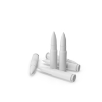 Monochrome Rifle Bullets PNG & PSD Images