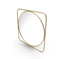Gold Mirror PNG & PSD Images