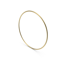 Gold Round Frame PNG & PSD Images