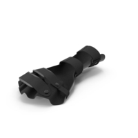 Hand Orthosis With Fingers Black PNG & PSD Images