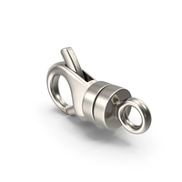 Lobster Claw Bracelet Clasp Silver PNG & PSD Images